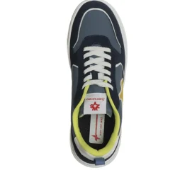 Sneakers en Cuir Bond bleues