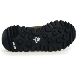 Sneakers en Cuir Breeze kaki