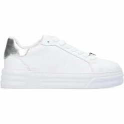Sneakers en Cuir Cleo blanc/argenté