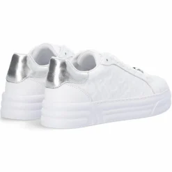 Sneakers en Cuir Cleo blanc/argenté