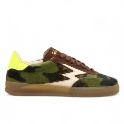 Sneakers en cuir Club camouflage