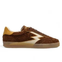 Sneakers en cuir Club marron