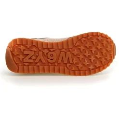 Sneakers en Cuir Deva beiges