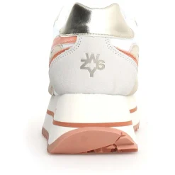 Sneakers en Cuir Deva beiges