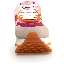 Sneakers en Cuir Deva beiges