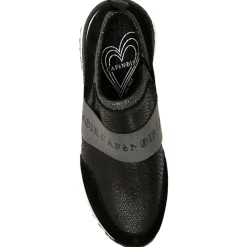 Sneakers en Cuir Donatella noires