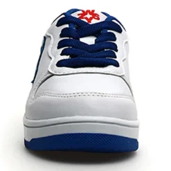 Sneakers en Cuir Gazo bleu/blanc