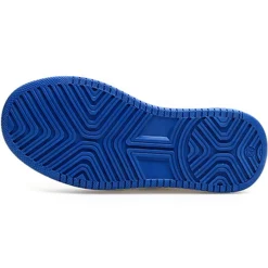 Sneakers en Cuir Gazo bleu/blanc