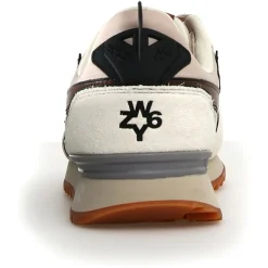 Sneakers en Cuir Jet beiges