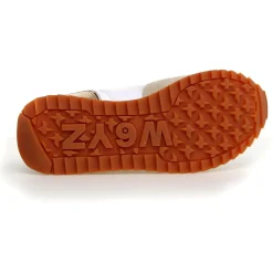 Sneakers en Cuir Jet beiges