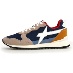 Sneakers en Cuir Jet beiges