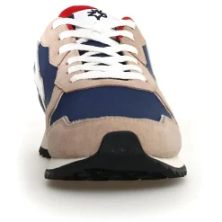 Sneakers en Cuir Jet beiges