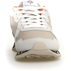 Sneakers en Cuir Jet beiges