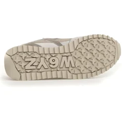 Sneakers en Cuir Jet beiges