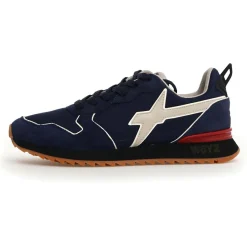 Sneakers en Cuir Jet bleu marine