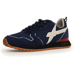 Sneakers en Cuir Jet bleu marine