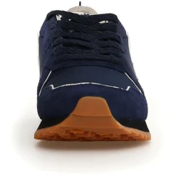 Sneakers en Cuir Jet bleu marine