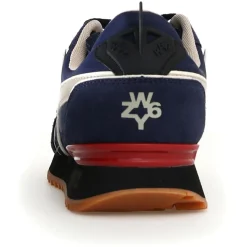 Sneakers en Cuir Jet bleu marine