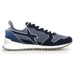 Sneakers en Cuir Jet bleu marine