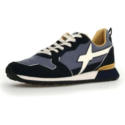 Sneakers en Cuir Jet bleu marine
