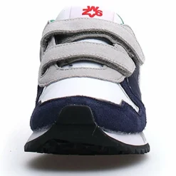 Sneakers en Cuir Jet marine/blanc