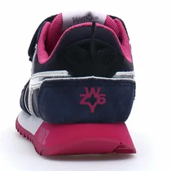 Sneakers en Cuir Jet marine