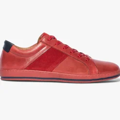 Sneakers en Cuir Kalou rouges