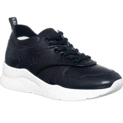 Sneakers en Cuir Karlie noires
