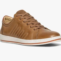Sneakers en Cuir Kolia camel