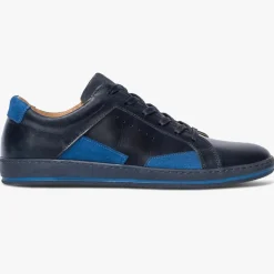 Sneakers en Cuir Kuala marine