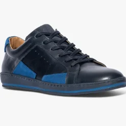 Sneakers en Cuir Kuala marine