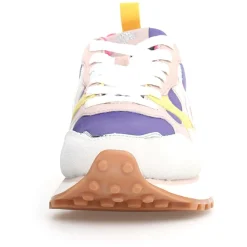 Sneakers en Cuir Loop argentées