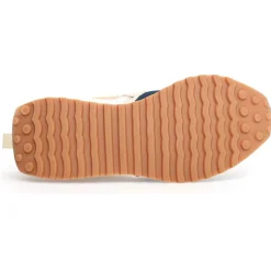 Sneakers en Cuir Loop beiges