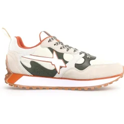 Sneakers en Cuir Loop beiges