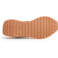 Sneakers en Cuir Loop beiges