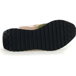 Sneakers en Cuir Loop beiges