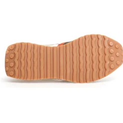 Sneakers en Cuir Loop beiges