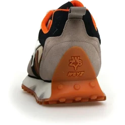 Sneakers en Cuir Loop beiges