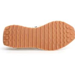 Sneakers en Cuir Loop beiges