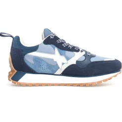 Sneakers en Cuir Loop bleues