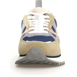 Sneakers en Cuir Loop kaki