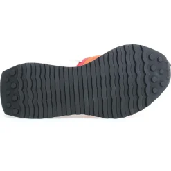 Sneakers en Cuir Loop orange