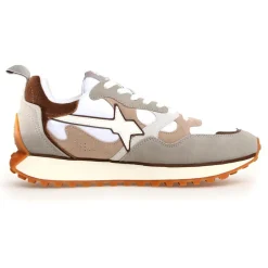 Sneakers en Cuir Loop taupe