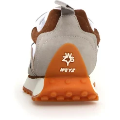 Sneakers en Cuir Loop taupe