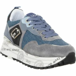 Sneakers en Cuir Mahaut jean