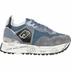 Sneakers en Cuir Mahaut jean