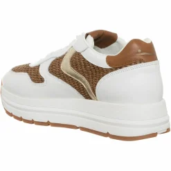 Sneakers en Cuir Maran blanc/marron