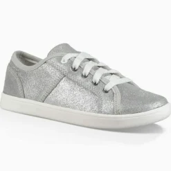 Sneakers en Cuir métallisé Irvin argentées