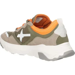 Sneakers en Cuir Next kaki