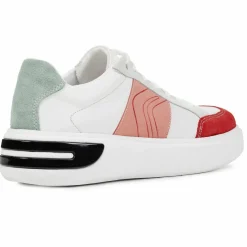 Sneakers en Cuir Ottaya blanc/multicolore